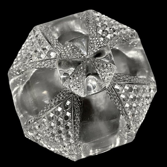 Antique 1896 Carmen by Fostoria 575 Panelled Diamond 4 Pcs Table Set EAPG Rare - Picture 5 of 16